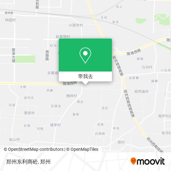 郑州东利商砼地图