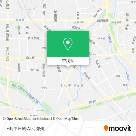正商中州城-A区地图