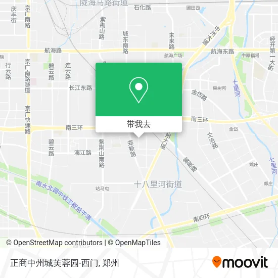 正商中州城芙蓉园-西门地图