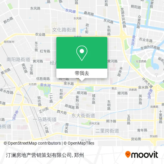 汀澜房地产营销策划有限公司地图