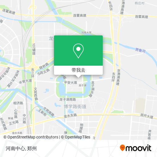 河南中心地图