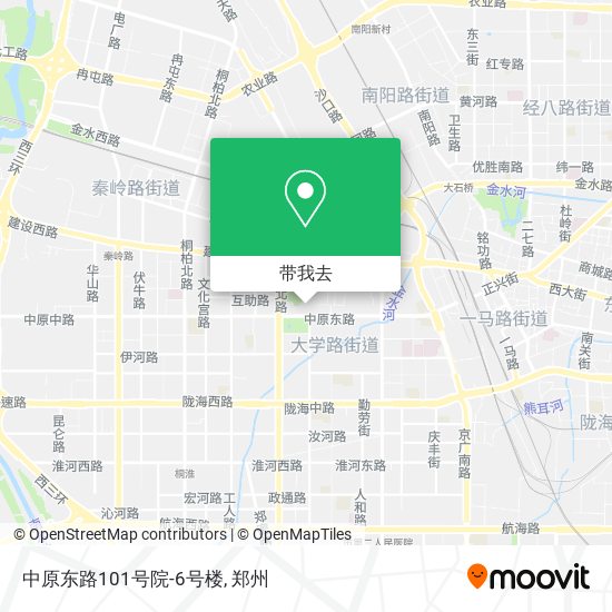 中原东路101号院-6号楼地图