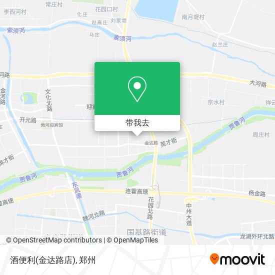 酒便利(金达路店)地图