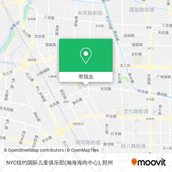 NYC纽约国际儿童俱乐部(瀚海海尚中心)地图