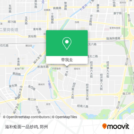 滋补烩面一品炒鸡地图
