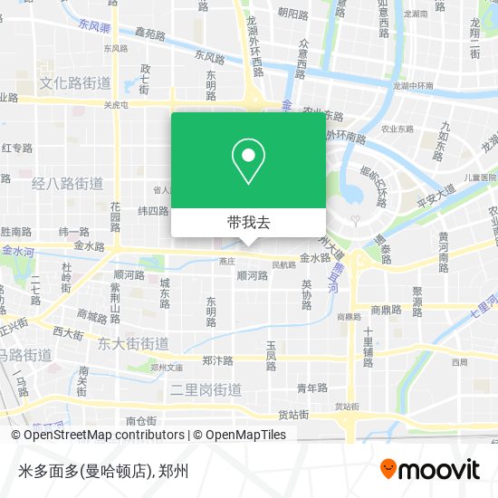 米多面多(曼哈顿店)地图