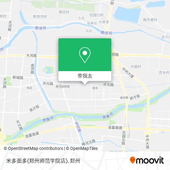 米多面多(郑州师范学院店)地图