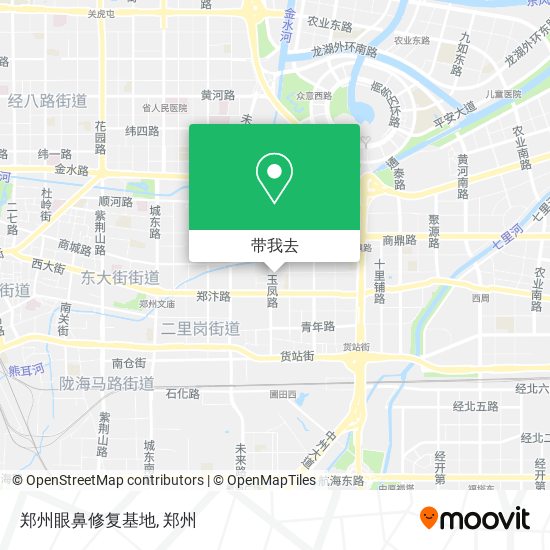 郑州眼鼻修复基地地图