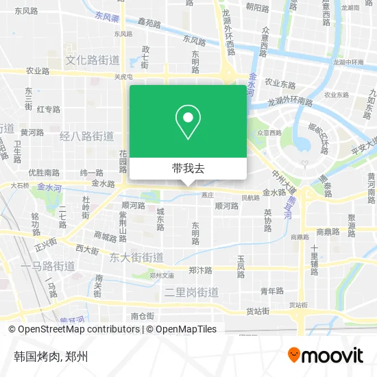 韩国烤肉地图
