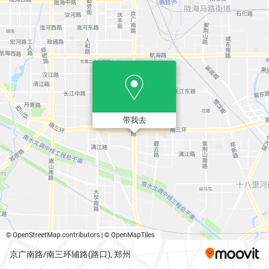 京广南路/南三环辅路(路口)地图
