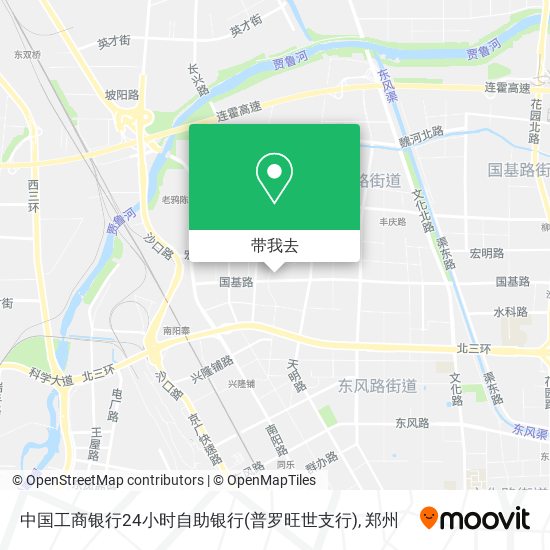 中国工商银行24小时自助银行(普罗旺世支行)地图