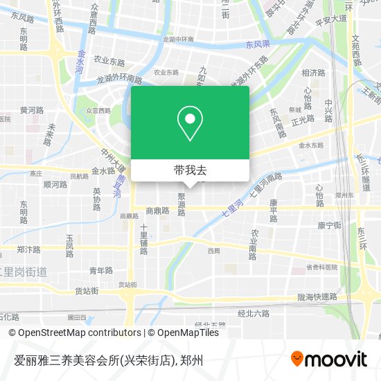 爱丽雅三养美容会所(兴荣街店)地图