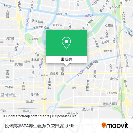 悦榕美容SPA养生会所(兴荣街店)地图