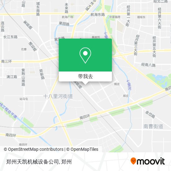 郑州天凯机械设备公司地图