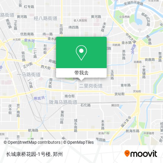 长城康桥花园-1号楼地图