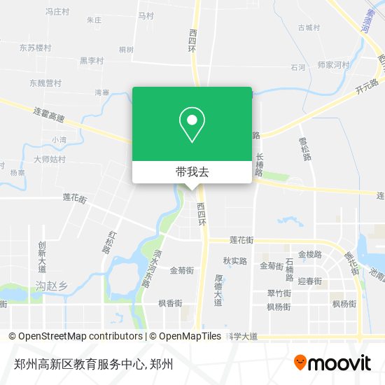 郑州高新区教育服务中心地图