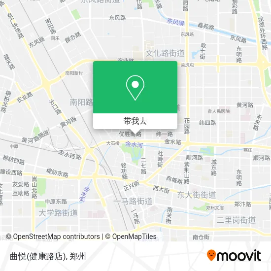 曲悦(健康路店)地图