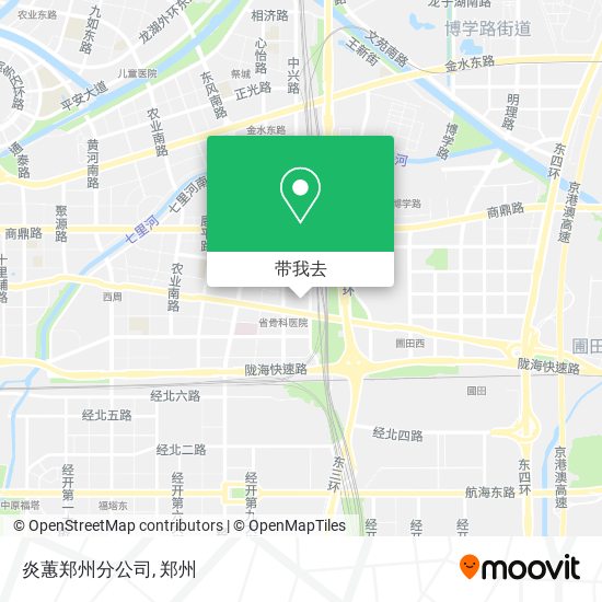 炎蕙郑州分公司地图