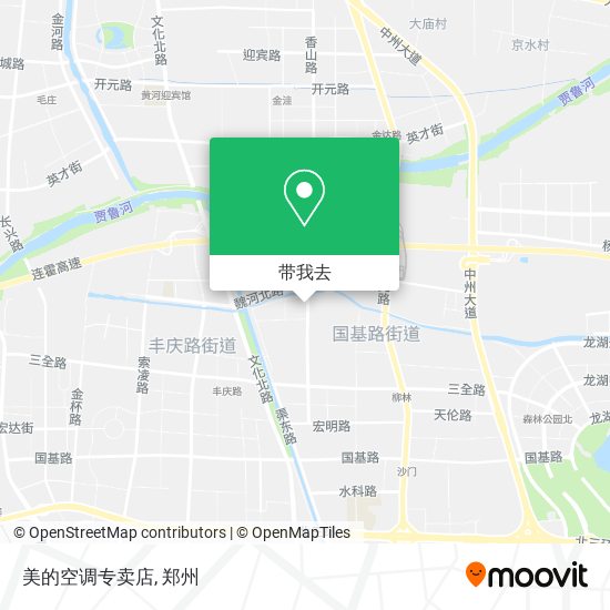 美的空调专卖店地图