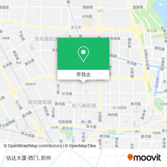 信达大厦-西门地图