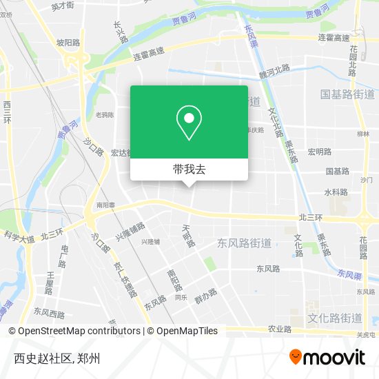 西史赵社区地图