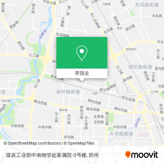 煤炭工业部中南物管处家属院-3号楼地图