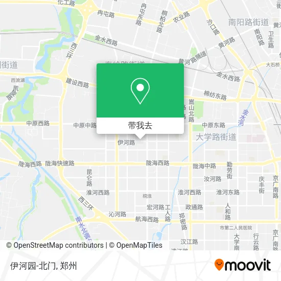 伊河园-北门地图
