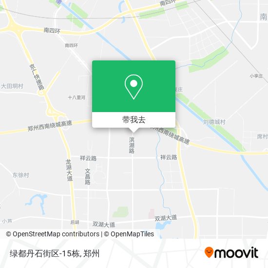 绿都丹石街区-15栋地图