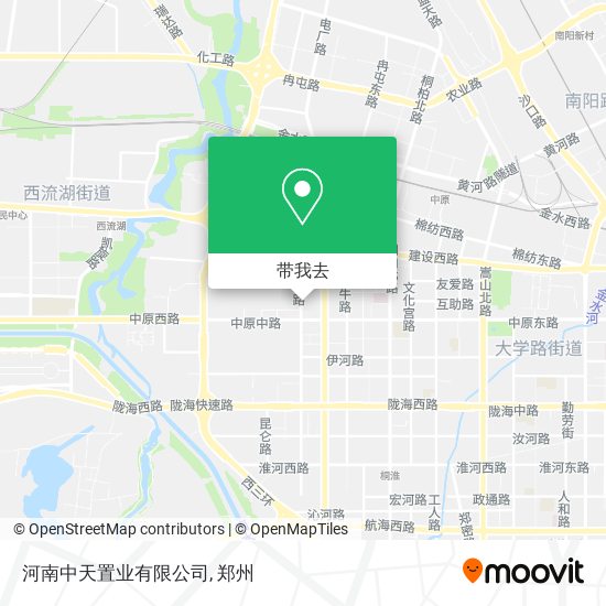 河南中天置业有限公司地图