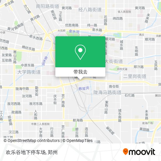 欢乐谷地下停车场地图