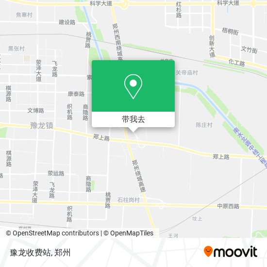 豫龙收费站地图