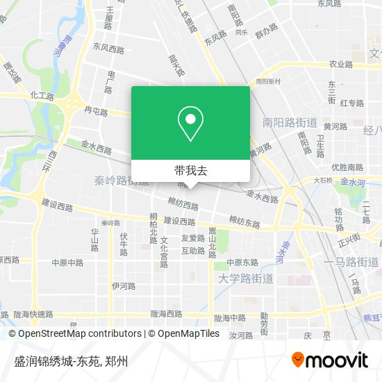 盛润锦绣城-东苑地图