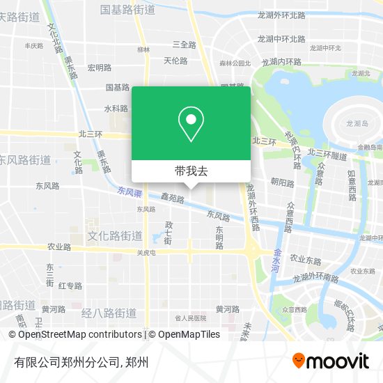 有限公司郑州分公司地图