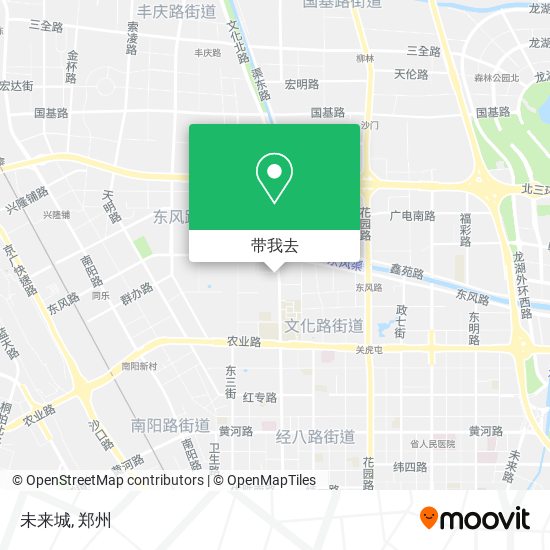 未来城地图