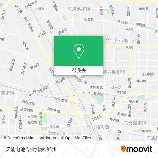 天能电池专业批发地图