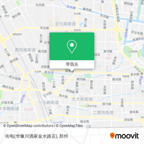 街电(华豫川酒家金水路店)地图