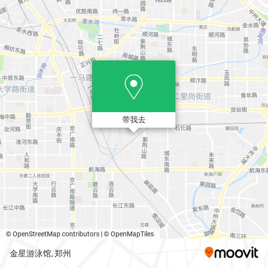 金星游泳馆地图