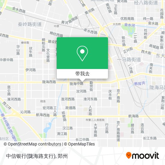 中信银行(陇海路支行)地图