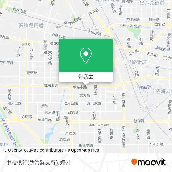 中信银行(陇海路支行)地图