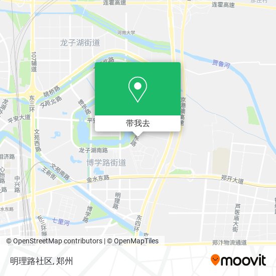 明理路社区地图