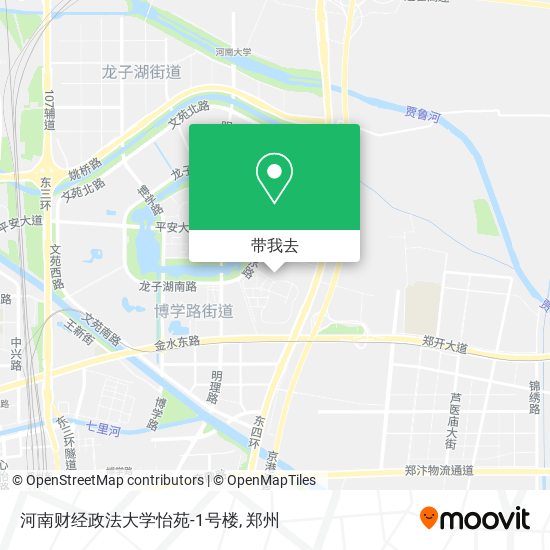 河南财经政法大学怡苑-1号楼地图