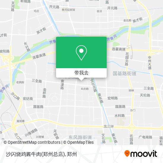 沙闪烧鸡酱牛肉(郑州总店)地图