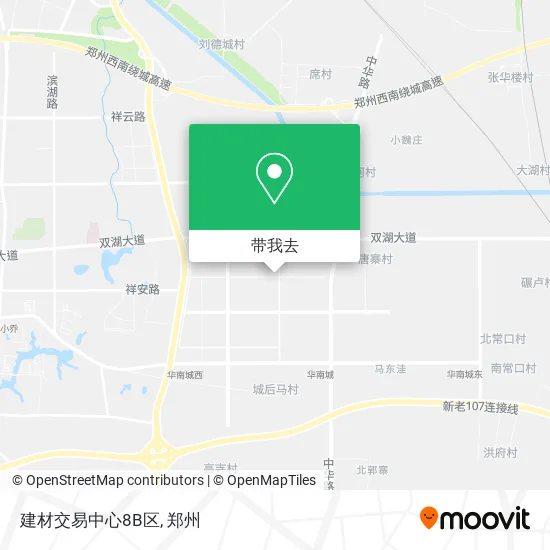 建材交易中心8B区地图