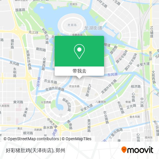 好彩猪肚鸡(天泽街店)地图