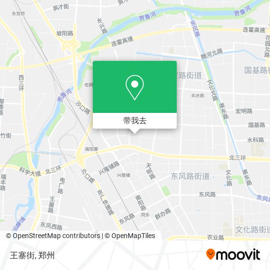 王寨街地图