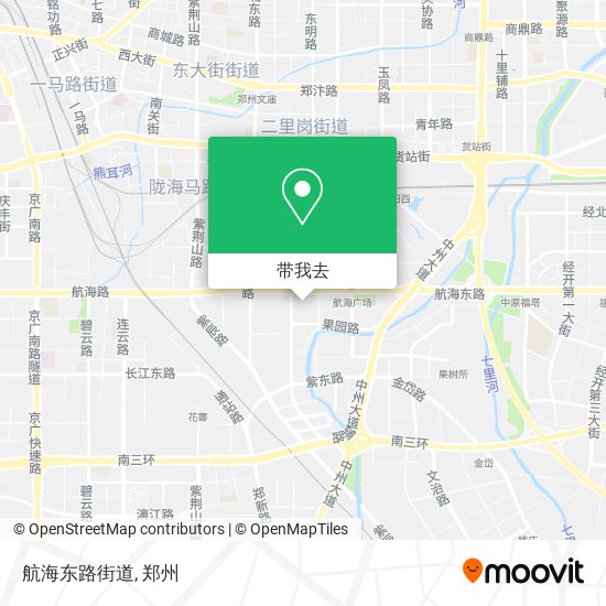 航海东路街道地图