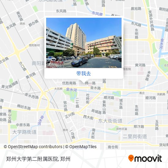 郑州大学第二附属医院地图