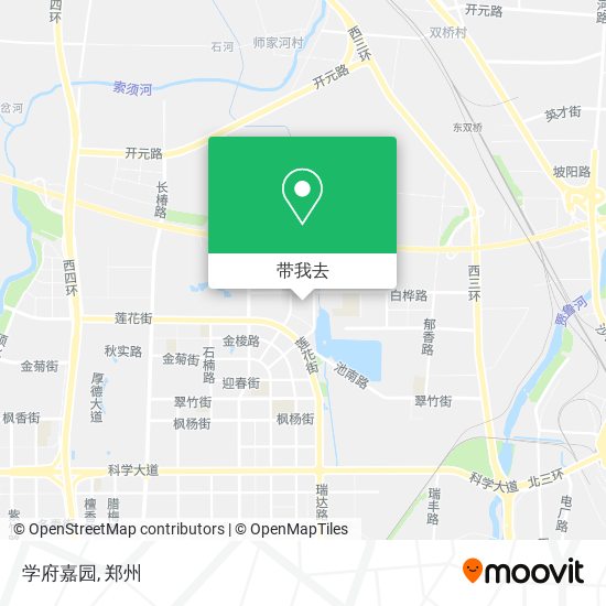 学府嘉园地图
