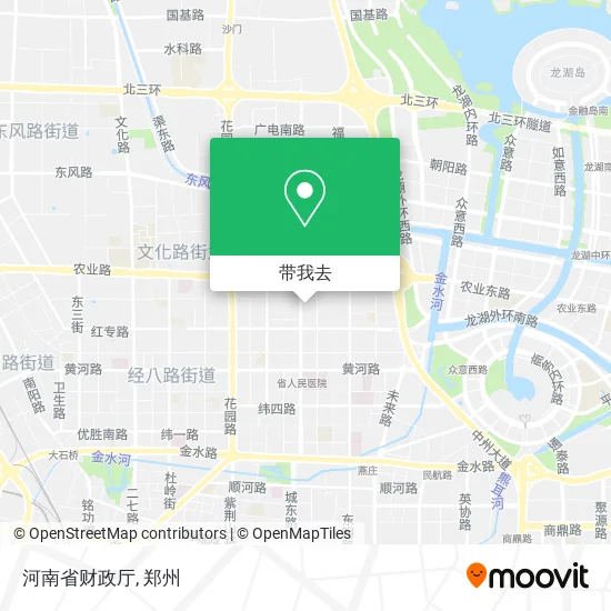河南省财政厅地图