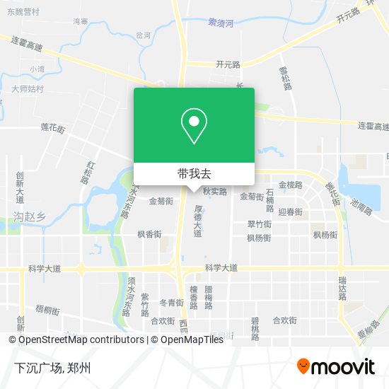 下沉广场地图